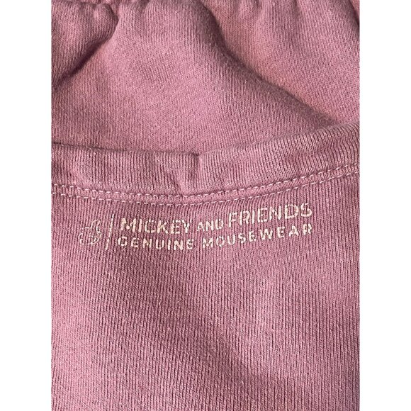 Disney Mickey Mouse mousewear sweatpants womens XL 34 x 28 gym jogger purple - Picture 7 of 13